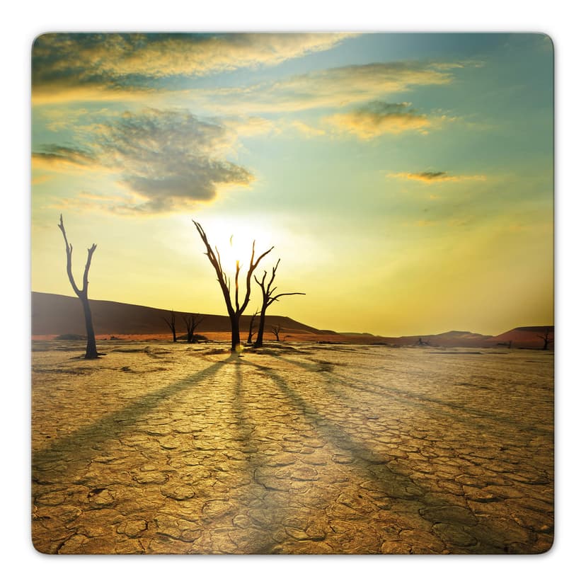 Stampa su vetro - Valle del deserto