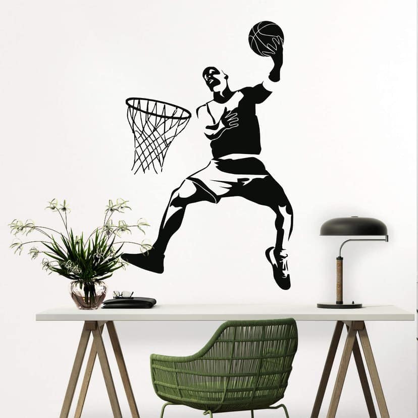 Adesivo murale - Pallacanestro 2