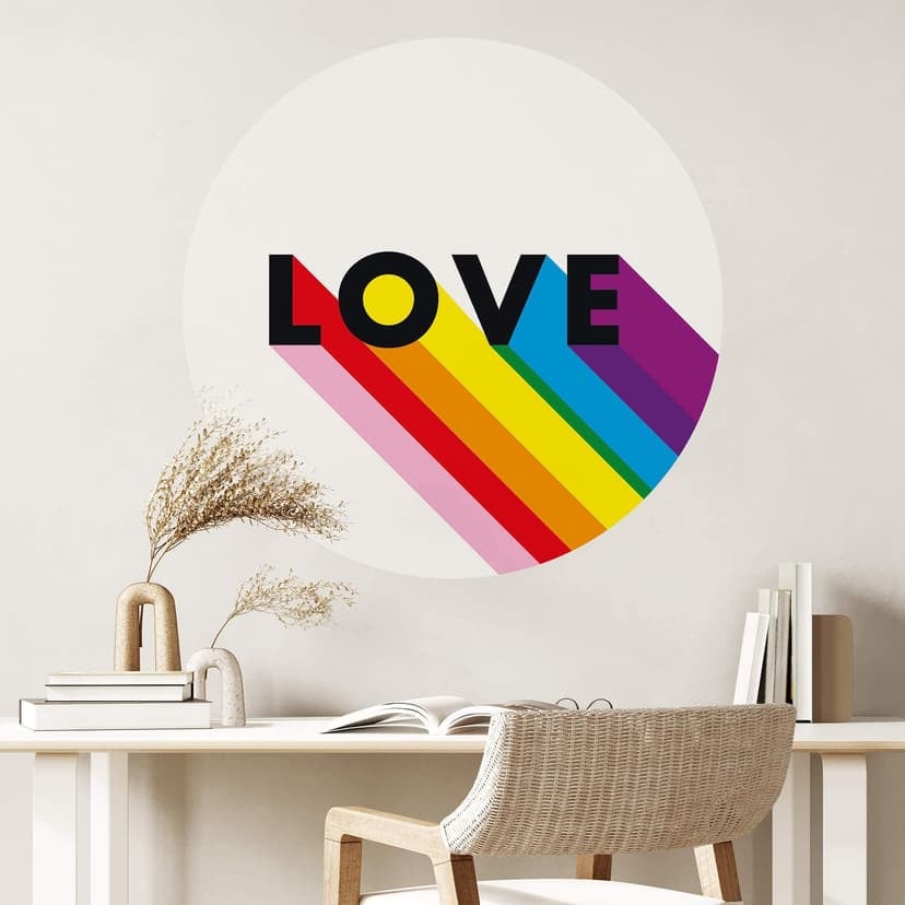 Adesivo murale LGBTQIA+ Love