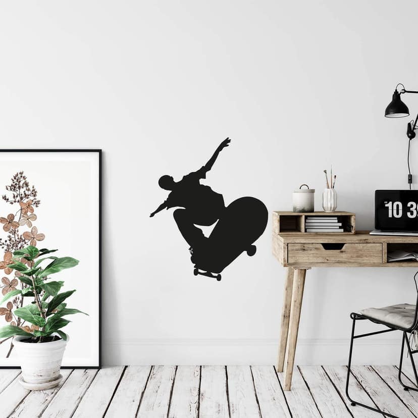 Adesivo murale - Skateboarder 04