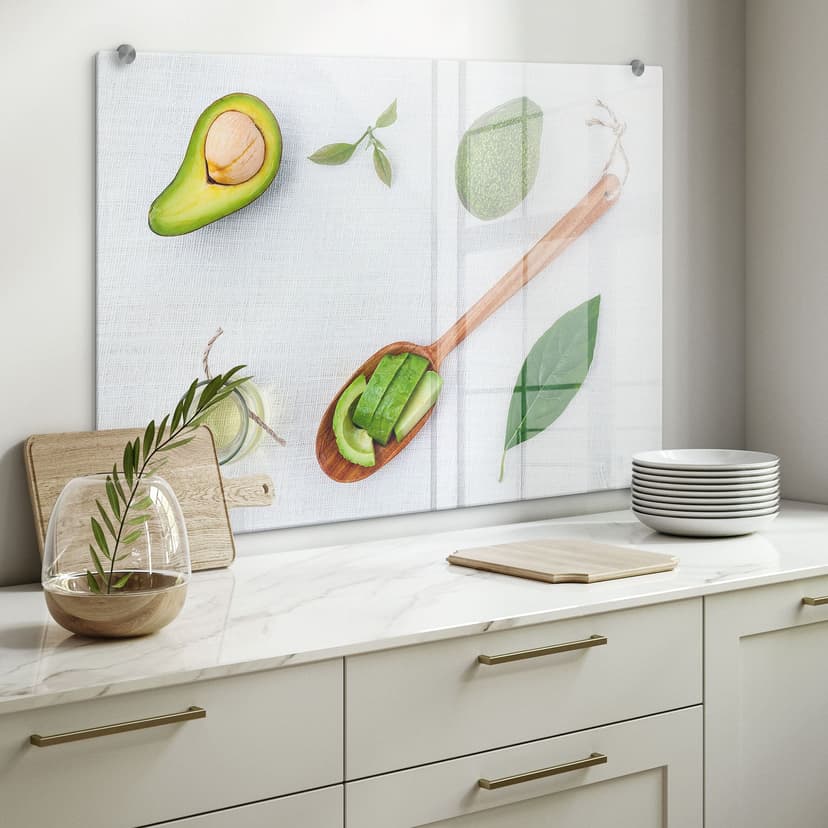 Pannello paraschizzi - Avocado