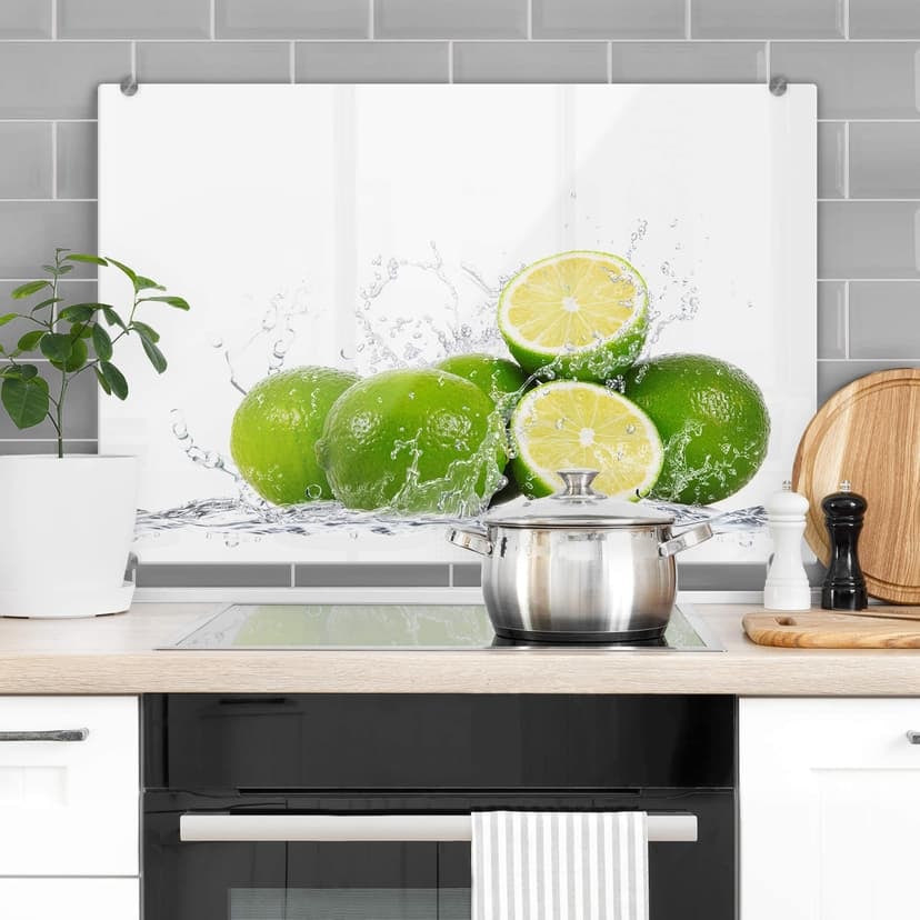 Pannello paraschizzi - Splashing Limes