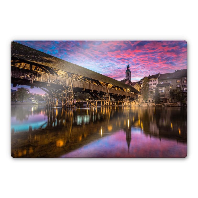 Stampa su vetro Huber - Old Town Olten