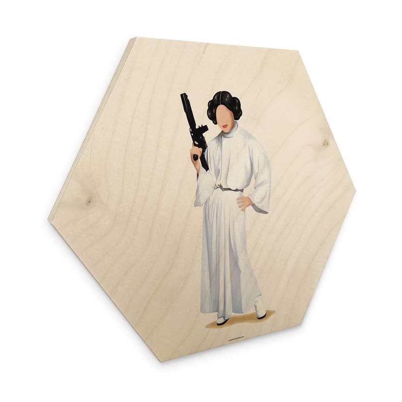 Esagono in legno Tohmé - Leila