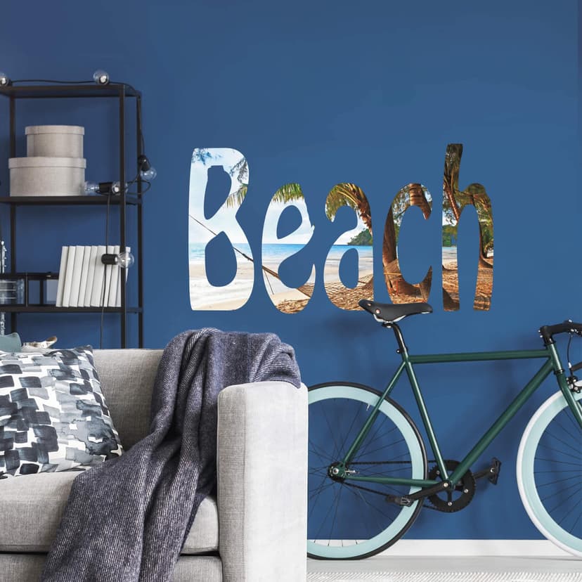 Adesivo murale - Beach - scritta