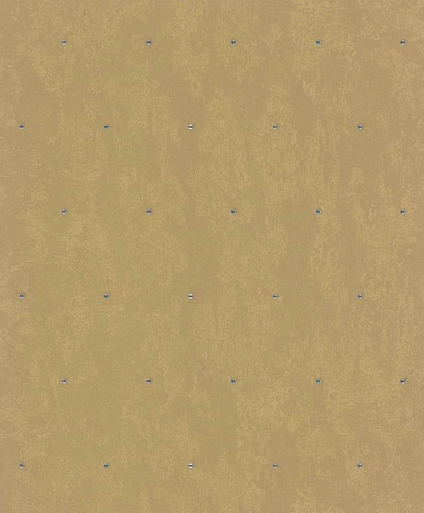 Carta da parati in tessuto non tessuto aspetto cemento, strass aspetto metallo moderno lucido in oro