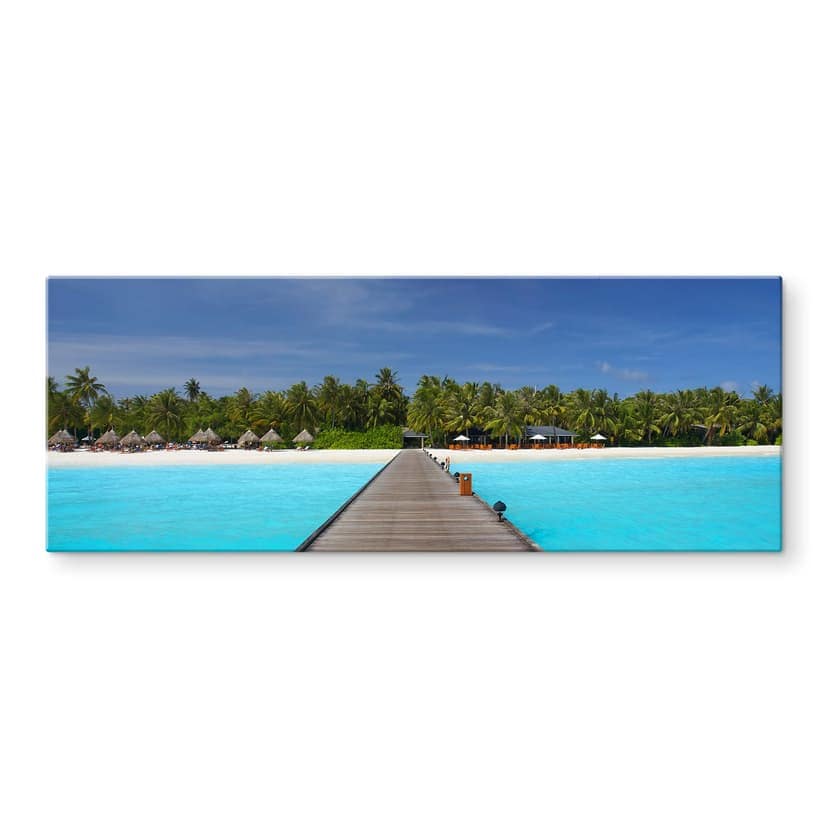 Stampa su vetro - Caraibi - panoramica