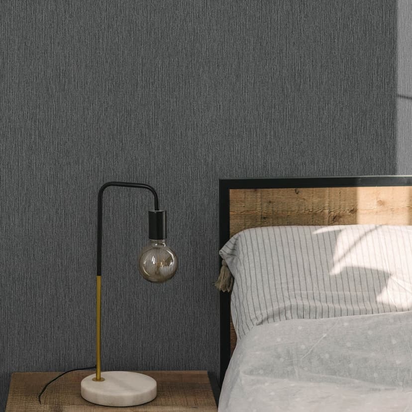Guido Maria Kretschmer Carta da parati unitaria Echo & Soft Loom Fashion for Walls 5 nero