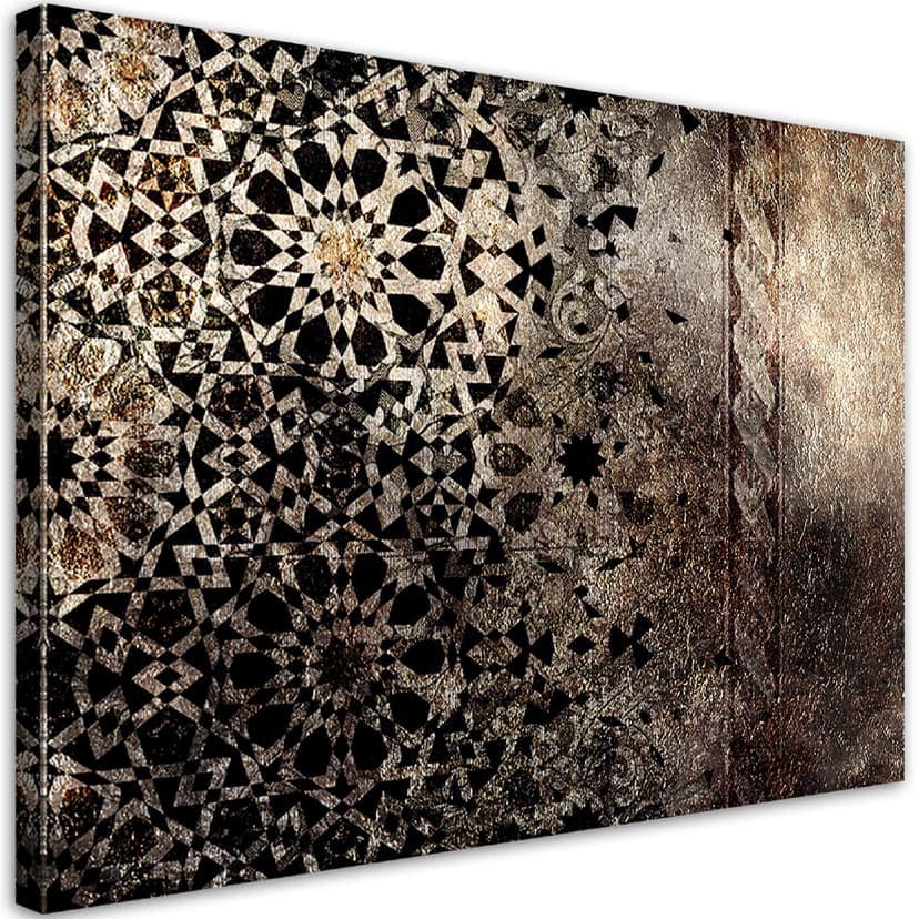 Stampe su tela, Mandala Orient Texture