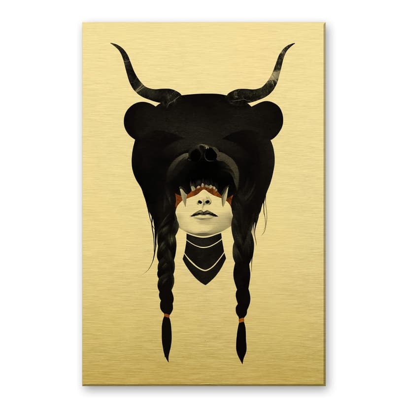 Alu-Dibond Ireland - Bear Warrior