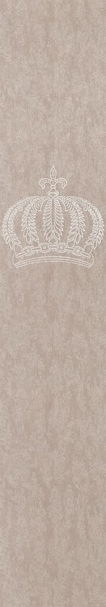 Carta da parati in tessuto non tessuto a corona, look cemento look metallo moderno lucido in rosa-marrone