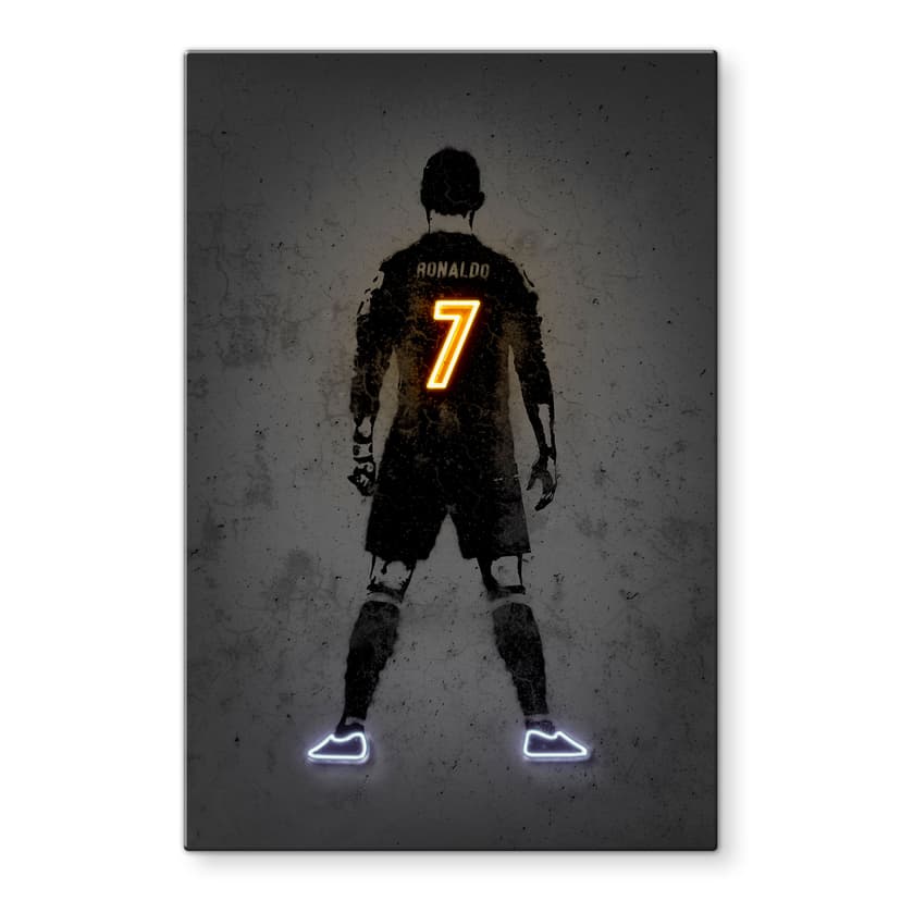 Stampa su vetro Ronaldo - Mielu