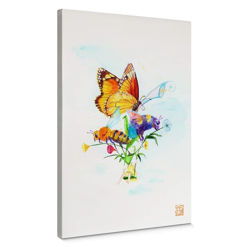 Stampa su tela Buttafly - Impollinatori