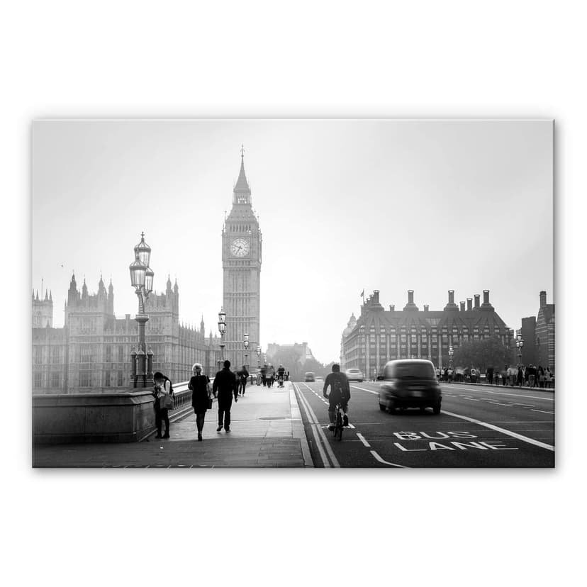 Stampa su vetro acrilico del Big Ben a Londra