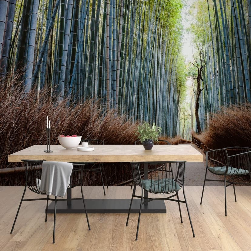 Fotomurale Colombo – Foresta di bambù in Giappone