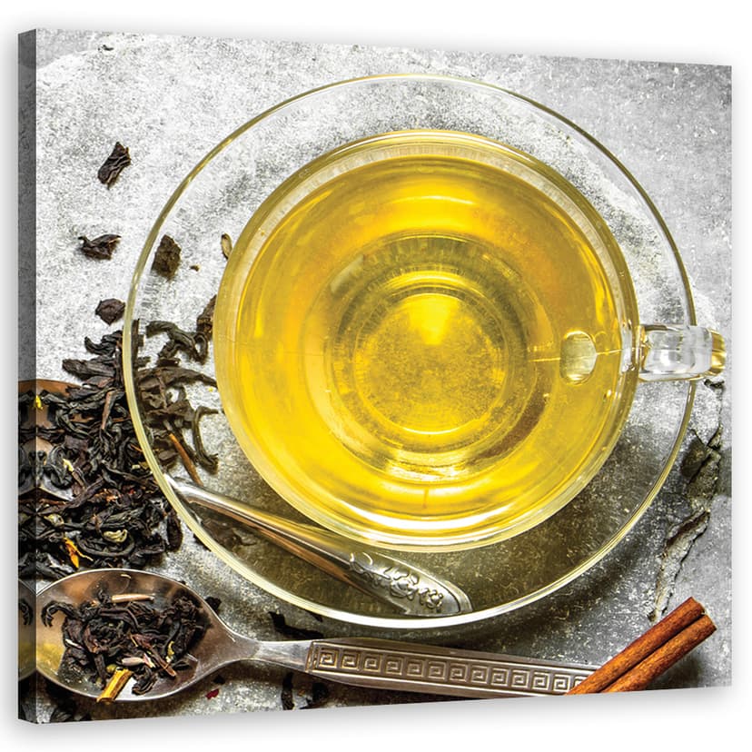Stampe su tela, tè aromatico