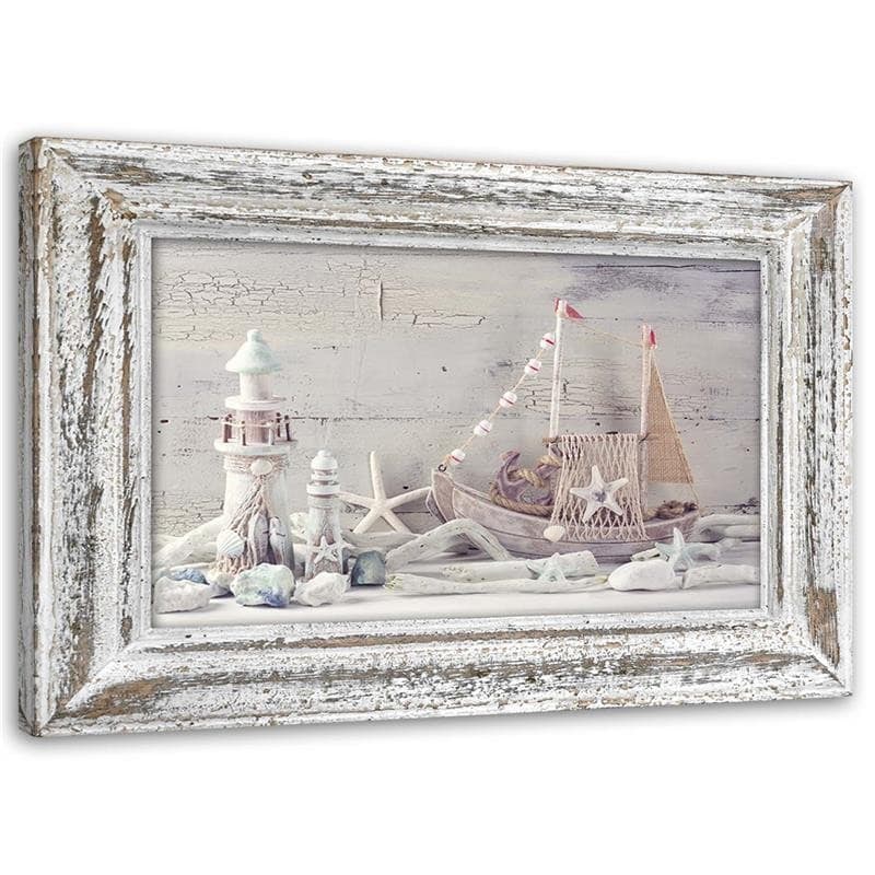 Stampe su tela, Maritime Shabby Chic