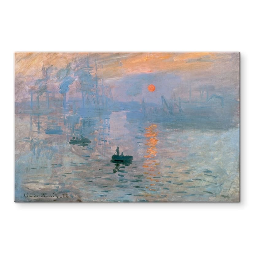 Stampa su vetro - Monet - Impressione