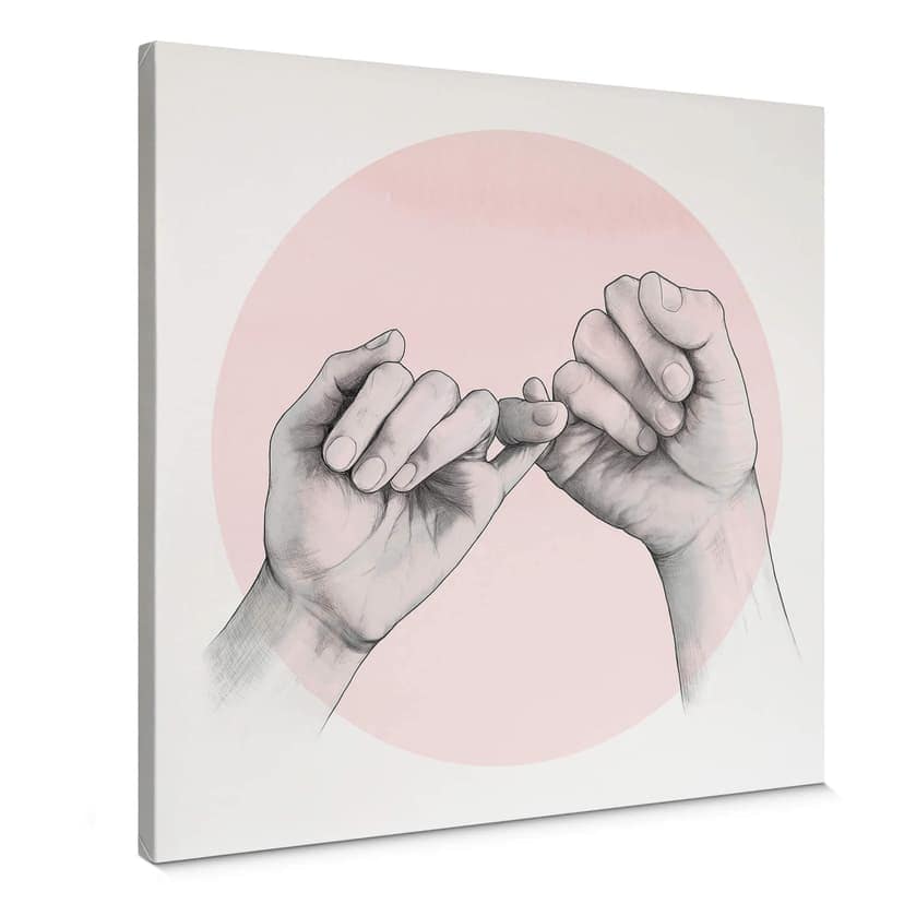 Stampa su tela Graves - Pinky swear