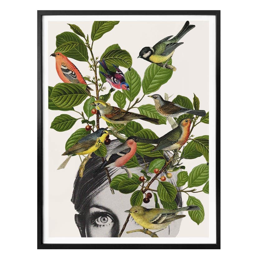 Poster Frida Floral Studio - Twiggy Eye