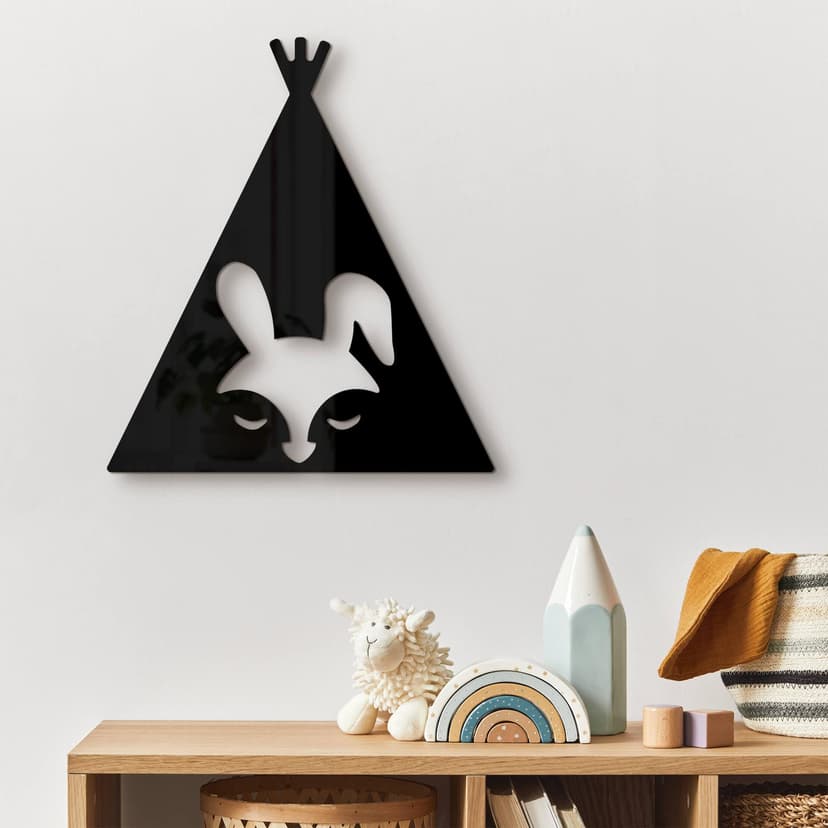 Decoro in acrilico Tipi - Coniglio