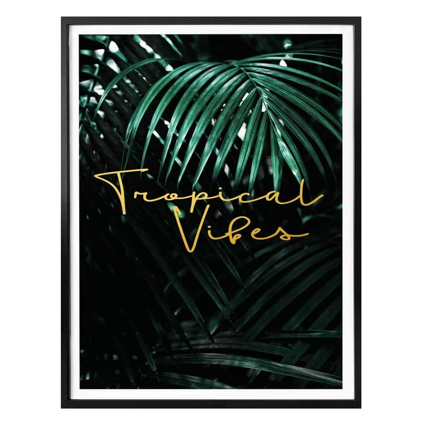 Poster Tropical Vibes