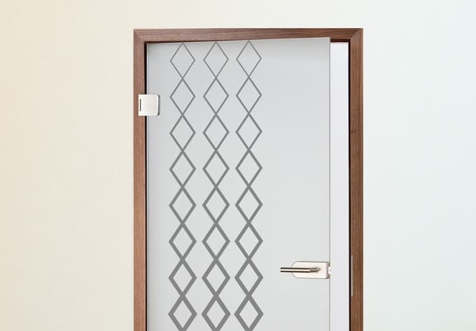 Adesivi per porte - Rombi