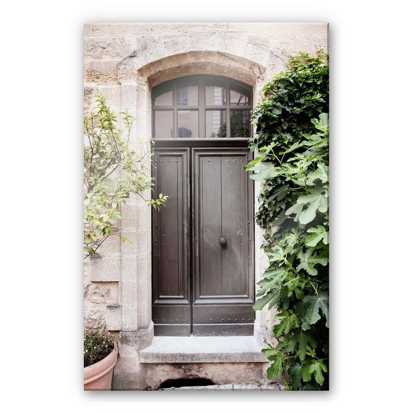 Stampa su vetro acrilico Hugonnard - Porta in legno antico