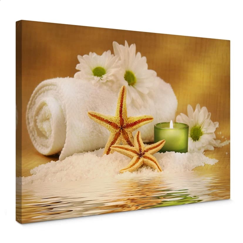 Stampa su tela - Candle Snow