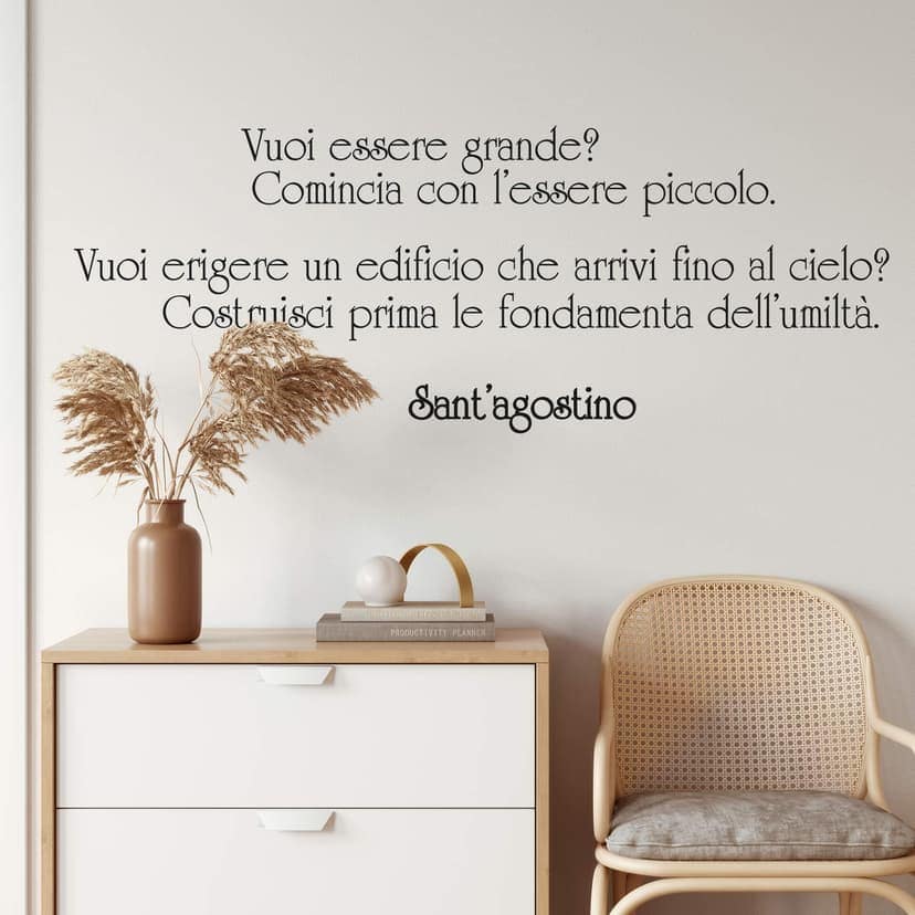 Adesivo murale - Vuoi essere grande?