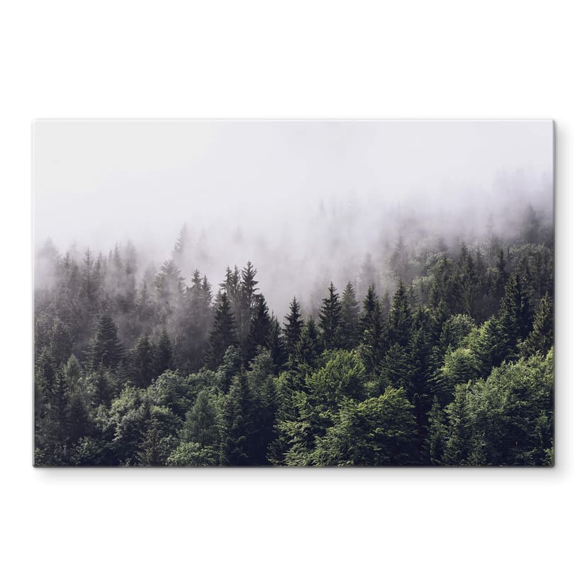 Stampa su vetro - Nebbia