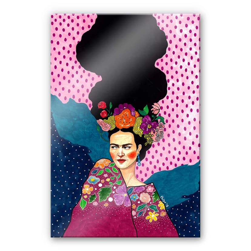 Stampa su vetro acrilico Hülya - Frida