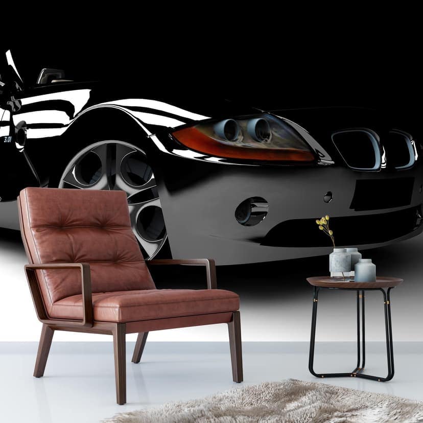 Fotomurale Black Car
