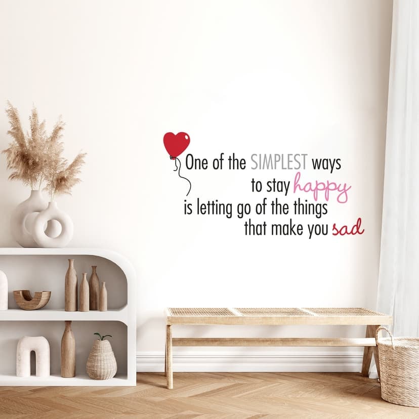 Adesivo murale - One of the simplest ways...