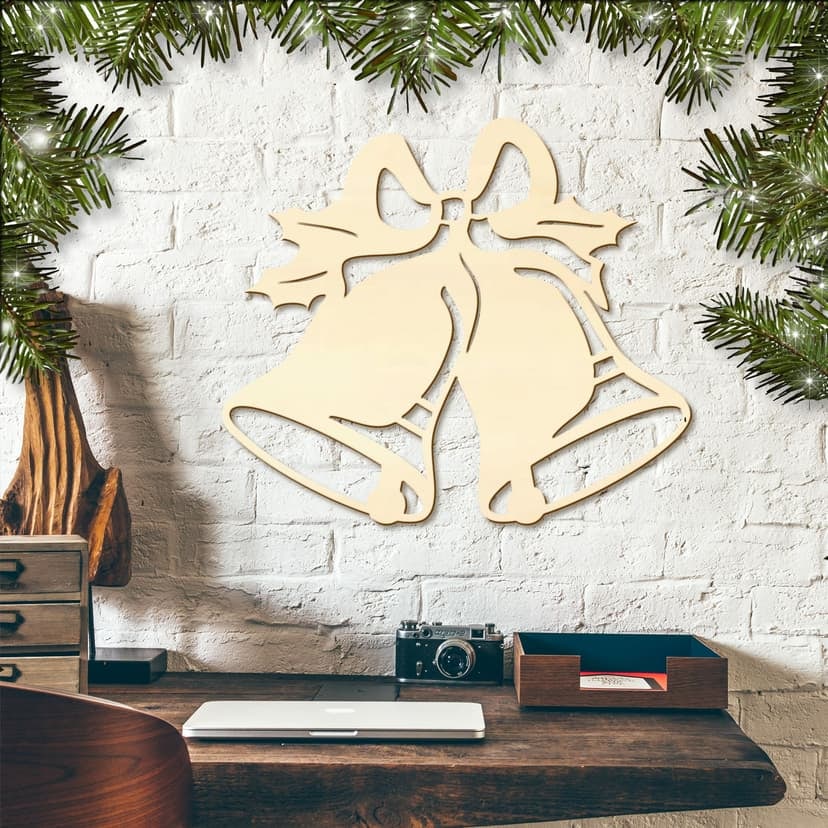 Decoro in legno - Campane