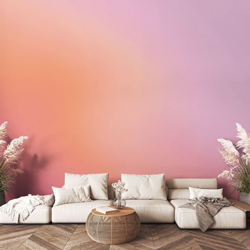 Fotomurale Ombre - Alba colorata