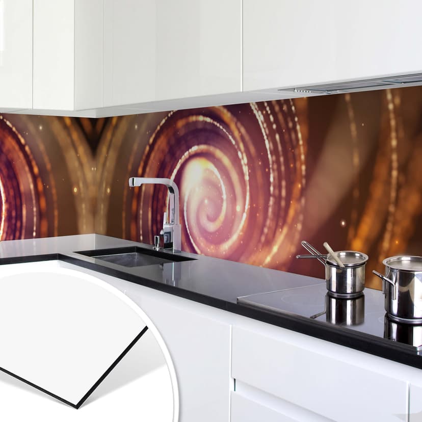 Rivestimento cucina - Giochi di luci 04