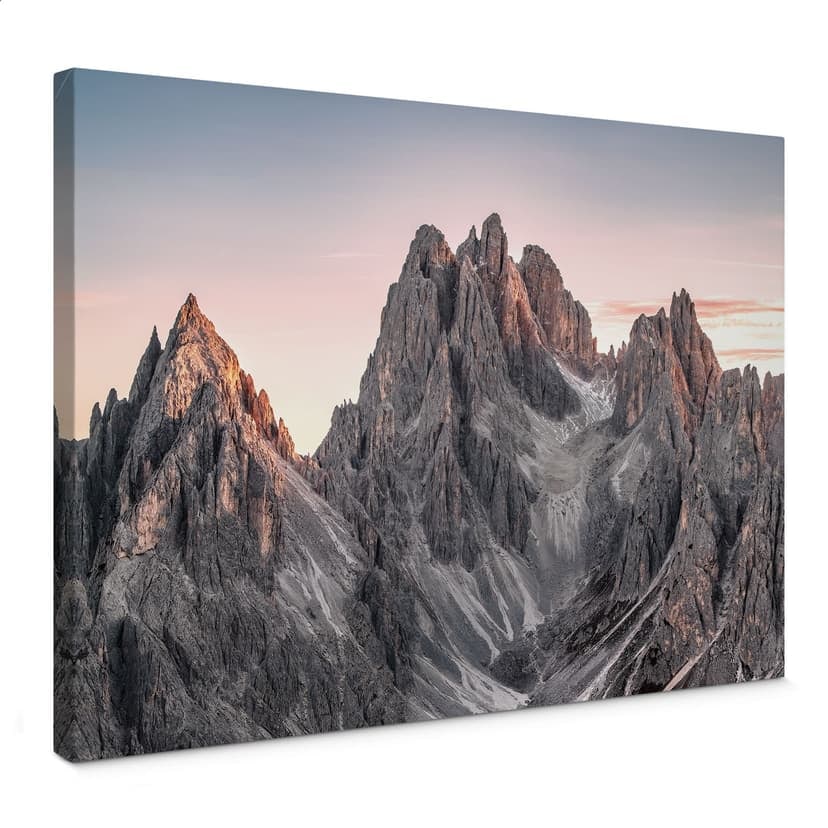 Stampa su tela Alta montagna - Ling