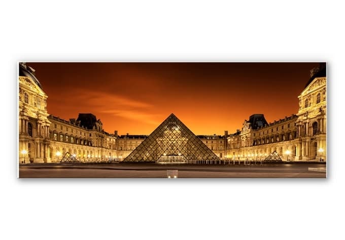 Stampa su Forex Kiciak - Il Louvre illuminato
