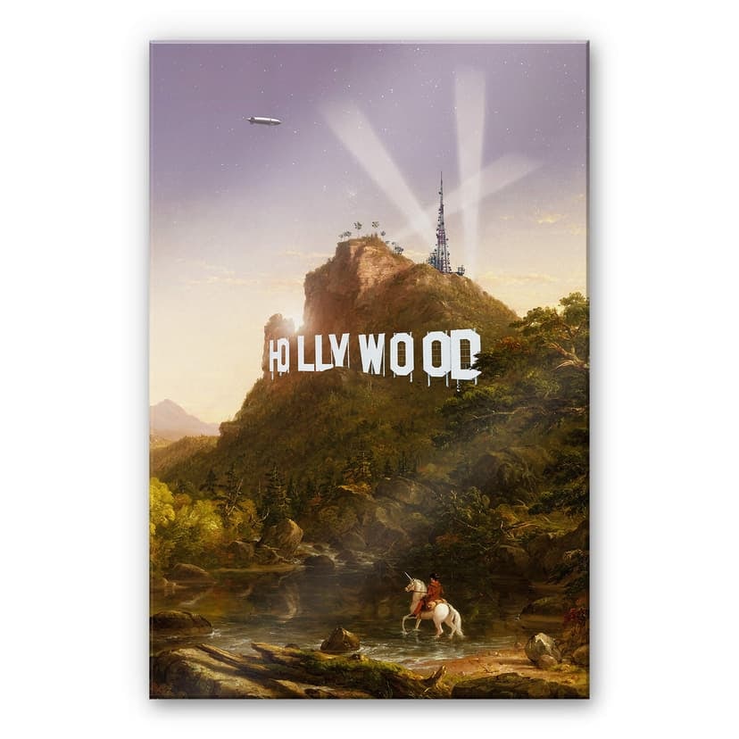 Stampa su vetro acrilico Loose - Hollywood