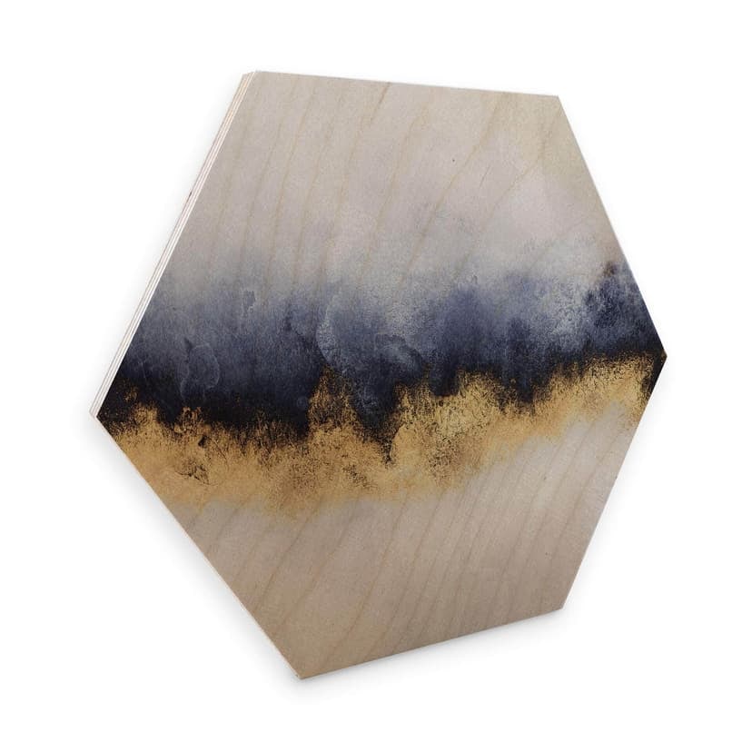 Hexagon - Holz Birke-Furnier Fredriksson - Tagesli
