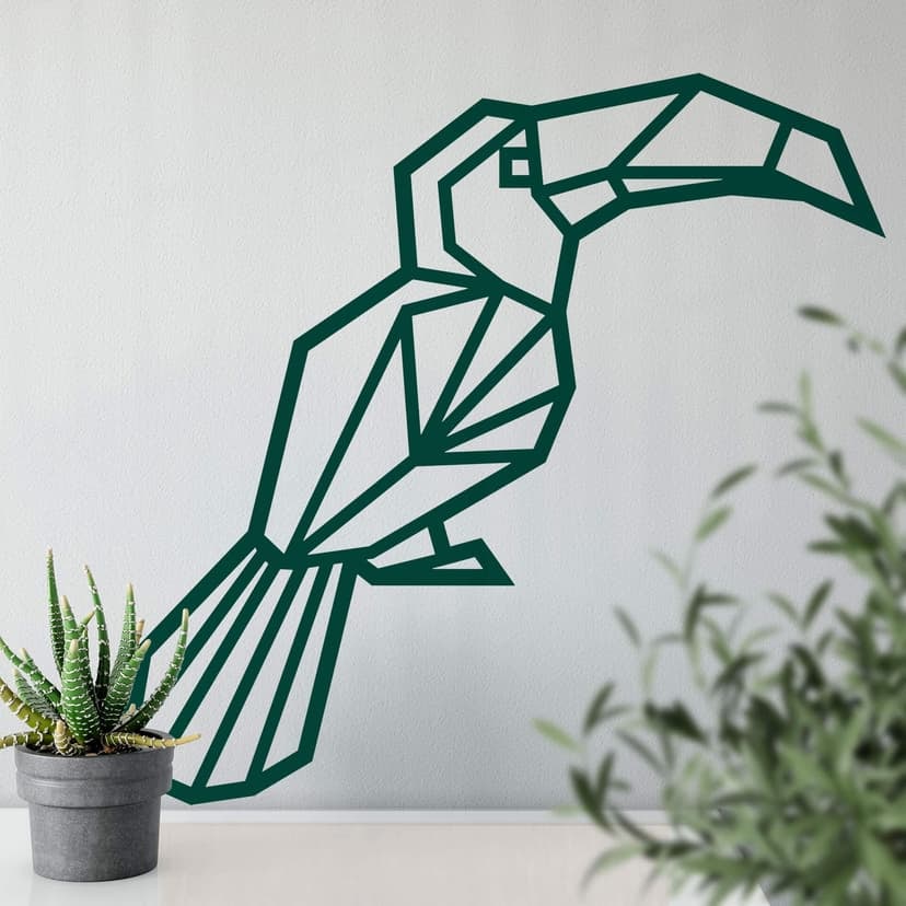 Adesivo origami - Tucano