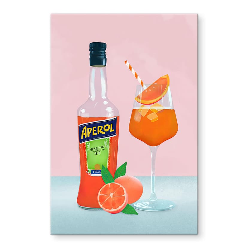 Stampa su vetro acrilico Aperol - Lizde