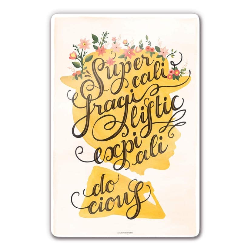 Glasbild Tohmé - Mary Poppins