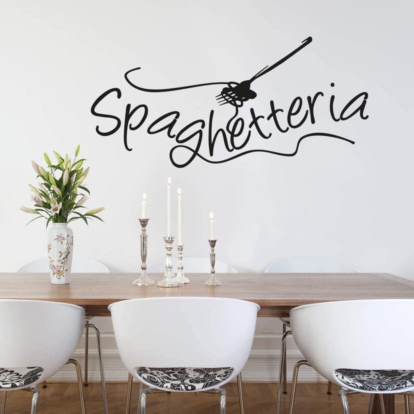 Adesivo murale - Spaghetteria - forchetta