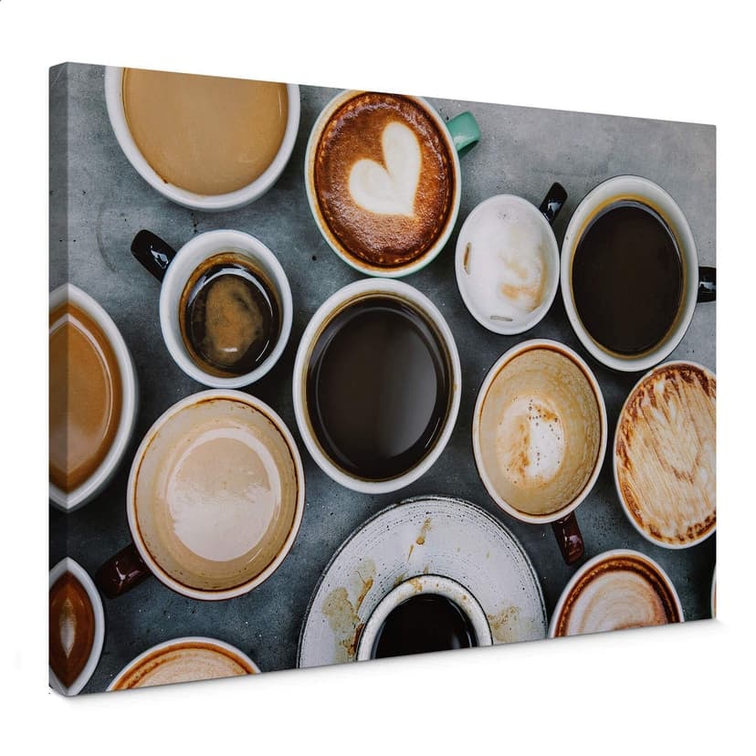 Stampa su tela - Tipi di caffè