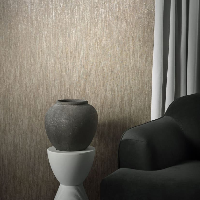 Carta da parati semplice, tessuto non tessuto Natural Opulence beige