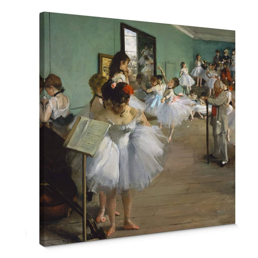 Stampa su tela Degas – La scuola di danza