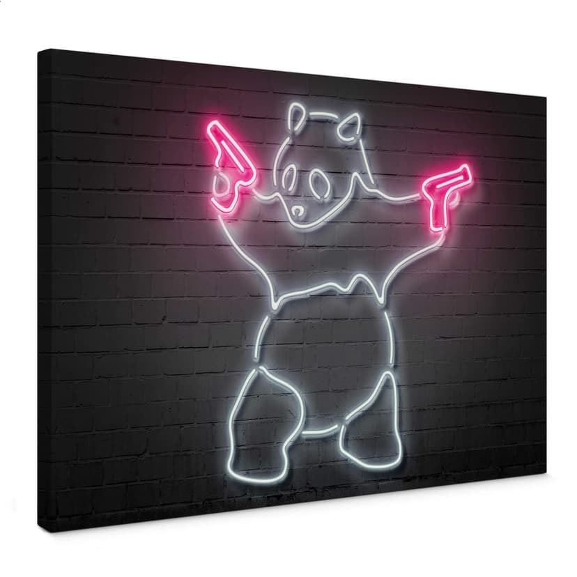 Stampa su tela Mielu - Panda