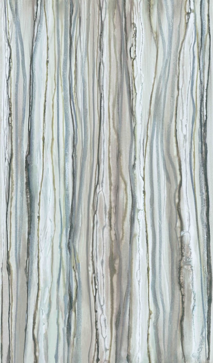 Fotomurale con motivo effetto marmo e texture a strisce in grigio-beige 2,7 x 1,59 m